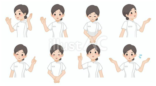 医療従事者の女性