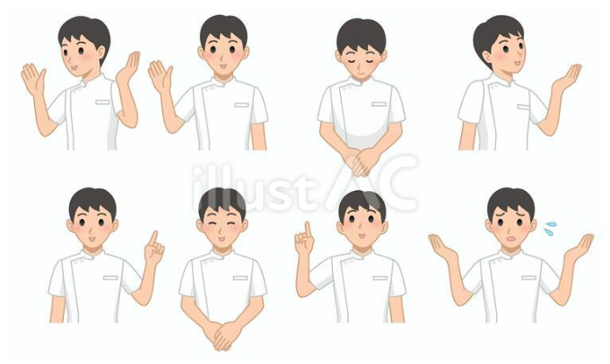 医療従事者の男性