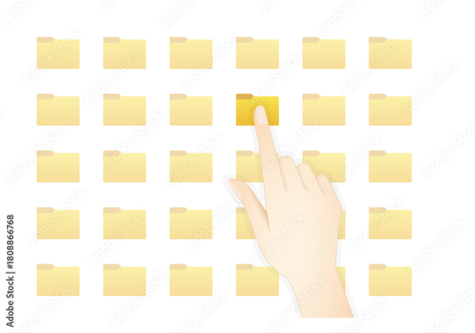 複数のフォルダ