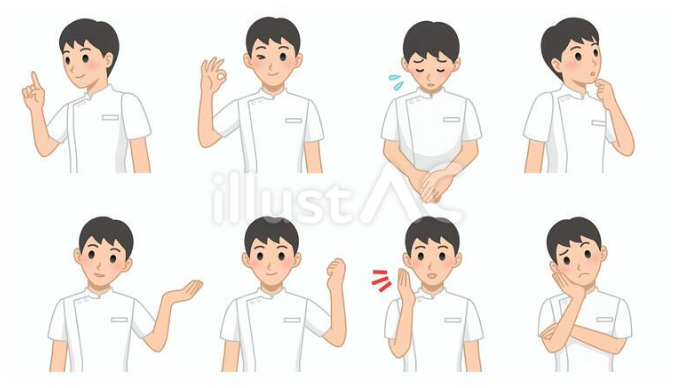 医療従事者の男性