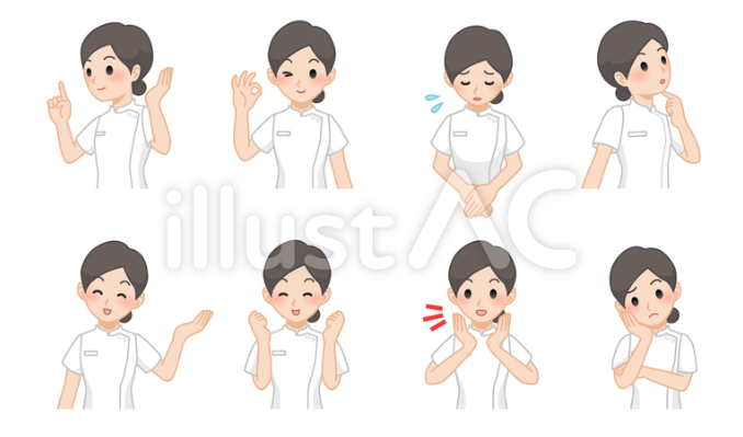 医療従事者の女性